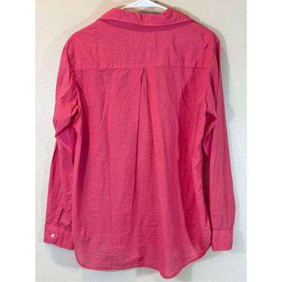 Grayson “The Hero” Pink Long Sleeve Button Up Collared Shirt Women's Medium - Picture 3 of 10